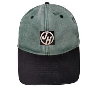 JH HardiPanel Snapback Hat Green One Size Adjustable Embroidered Fahrenheit